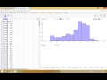 Statistics graphs on Geogebra