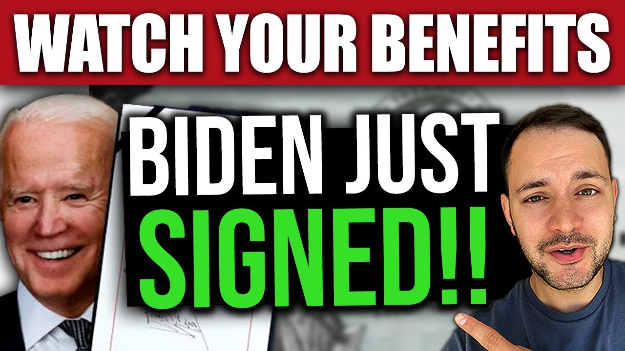 BIDEN SIGNED! He Terminated Federal Pandemic Funds… GET READY!