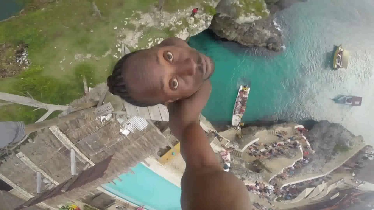 Spider Cliff Diving at Rick's Cafe, Negril, Jamaica YouTube