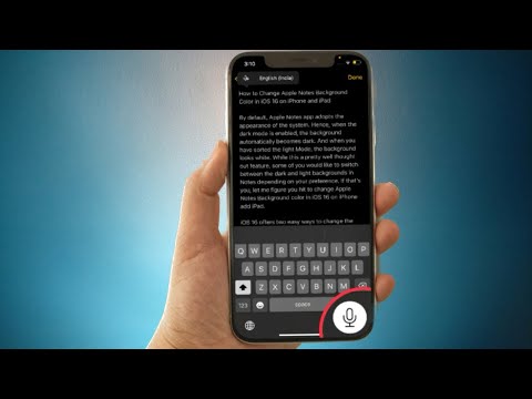 How to Switch Between Voice & Touch Input During Dictation in iOS 16 on iPhone