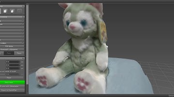 3Dスキャン RealSense D415 + RecFusion