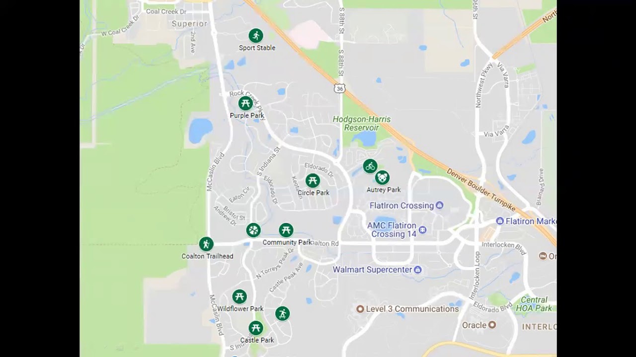 Superior Colorado Rock Creek Neighborhood Schools Parks Pools and