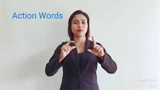 SIGN LANGUAGE (Action Words)