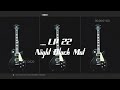 Arrow lp 22 night black mat electric guitar product presentation
