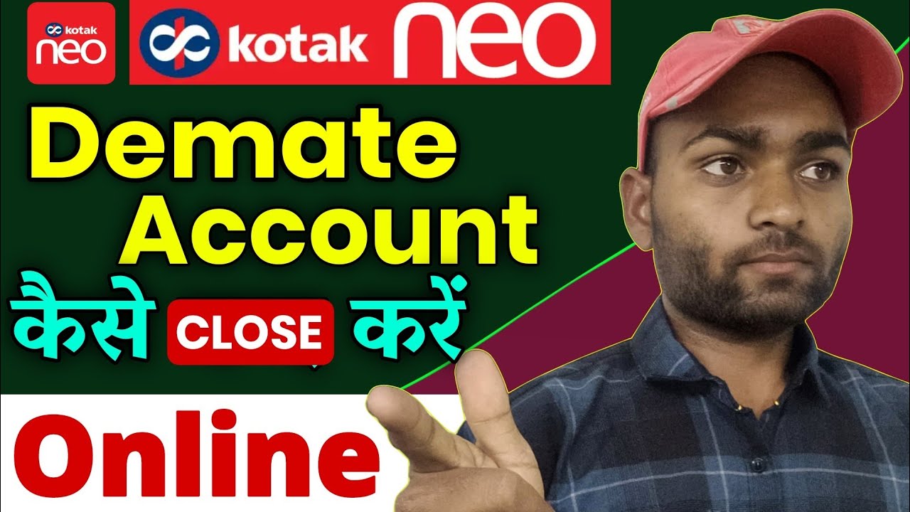 Kotak neo account kaise band kre 2024 me | How to close kotak neo demat ...