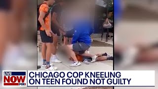 Chicago cop kneeling on teen found not guilty in stolen bike case | LiveNOW from FOX