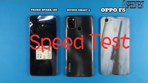 | Tecno Spark 10c | Vs | Infinix Smart 6 | Vs | Oppo F5 | Speed Test | Comparison | Review | 2025 |