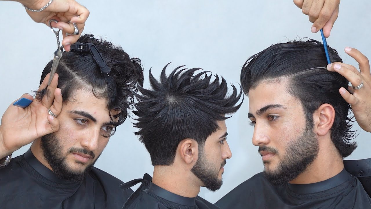 🤚✅تعليم قص الشعر الطويل💯 بالمقص والمشط باسهل واسرع تكنيك🙅🏻‍♂️حديث 🔥للمبتدئين خطوة بخطوة