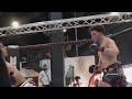 Feinte blocage et tko  combat ramdani vs bourarach au game of cage the road 3 280523