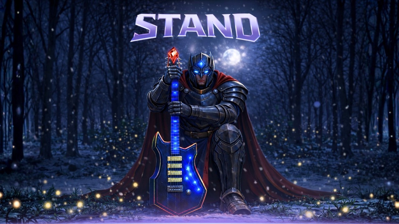 Music to Stand Your Ground | Epic 80s Metalwave & Synthwave for Deep Work