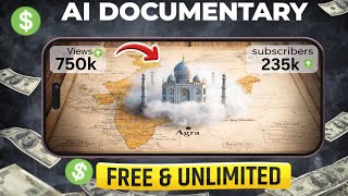 AI Documentary Video Making Tutorial✅ | Free Tools, Ai डॉक्यूमेंट्री वीडियो फ्री में कैसे बनाए