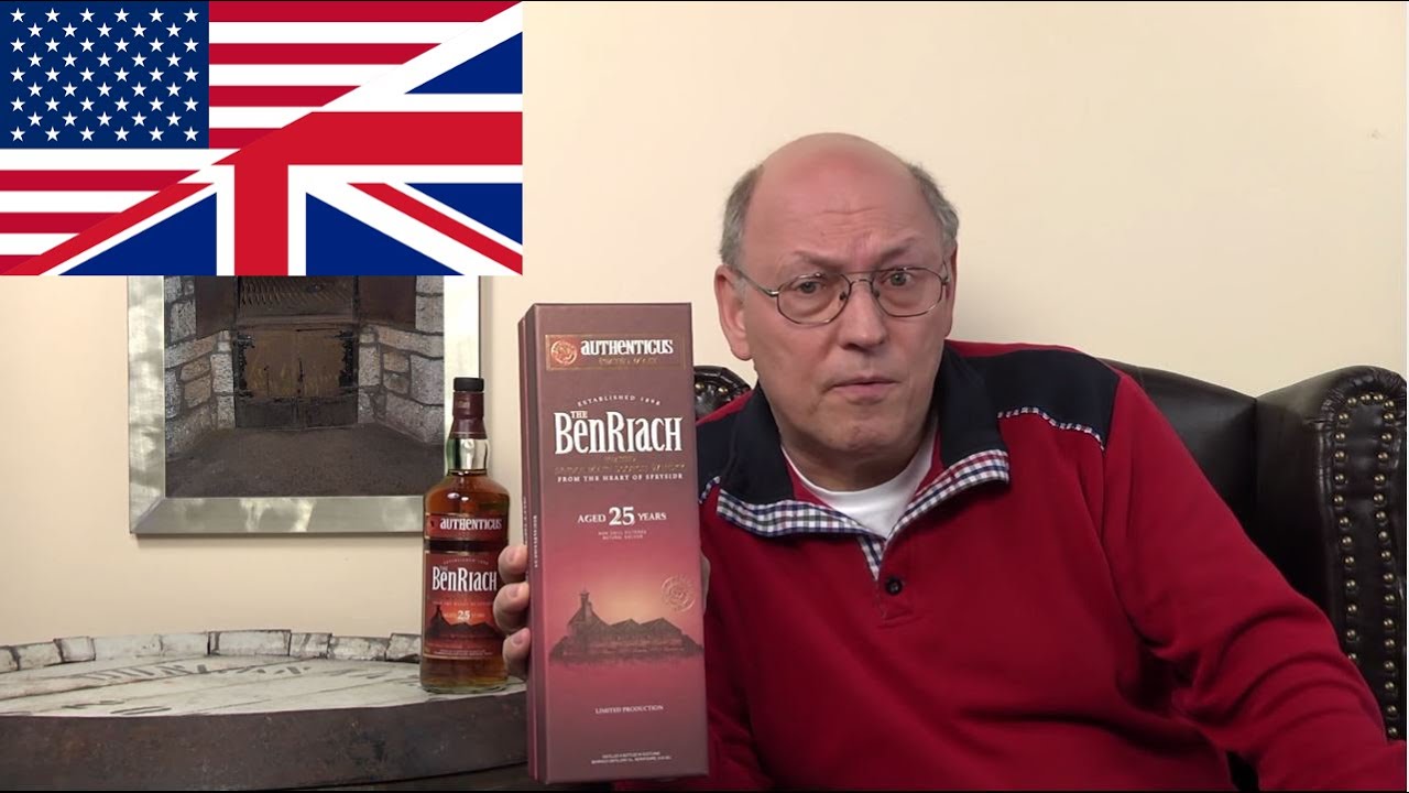 Whisky Review/Tasting: Benriach 25 y.o. Authenticus - YouTube