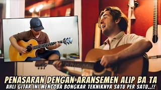 DI KIRA MUDAH❗AWALNYA GURU GITAR INGIN TIRUKAN TEKNIK ALIP BA TA MALAH BINGUNG DENGAN ARANSEMEN-NYA