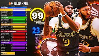 BEST INSIDE CENTER “DIMING PAINT BEAST” BUILD IN NBA2K24! COMP BIG MAN BUILD FOR PRO AM AND REC!