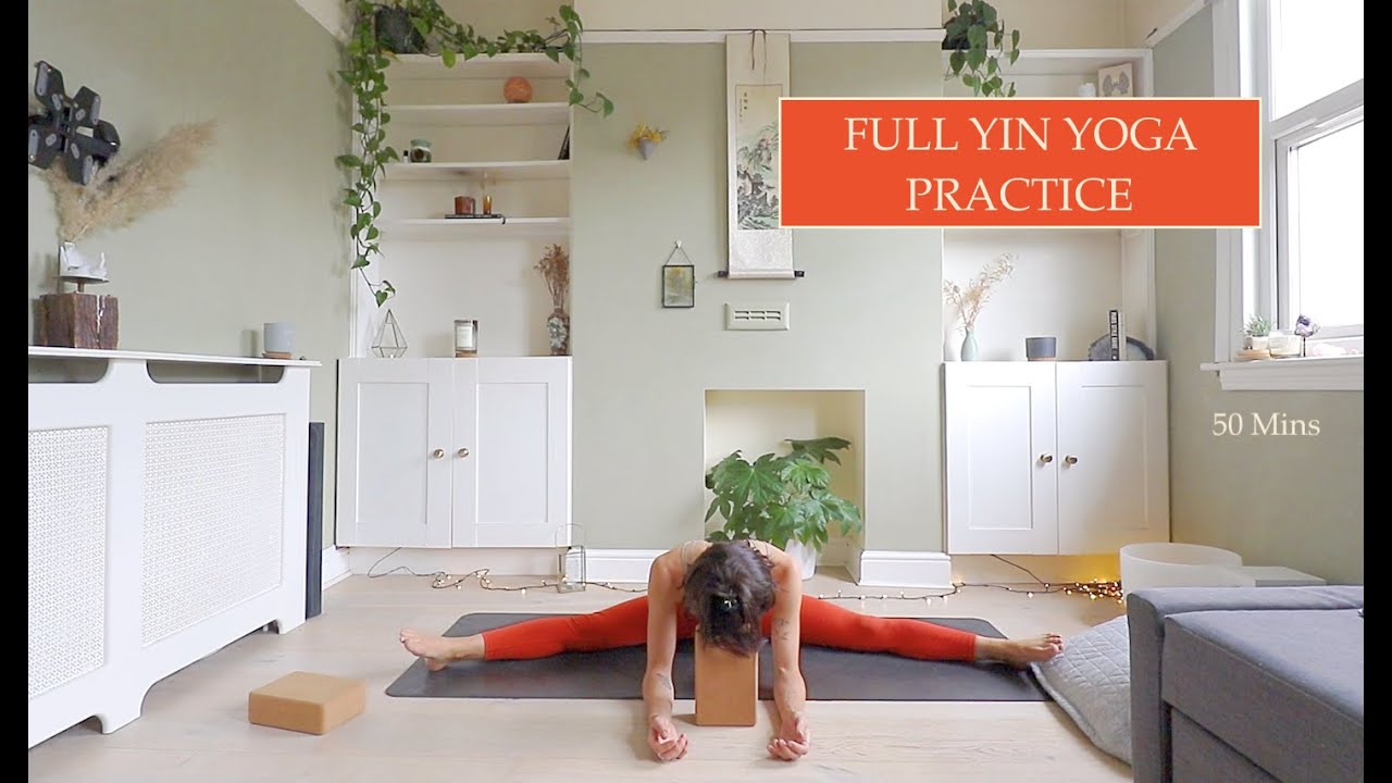 FULL YIN YOGA PRACTICE // 50 min to Release & Rediscover