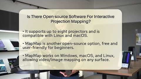 Is There Open-source Software For Interactive Projection Mapping? - Emerging Tech Insider