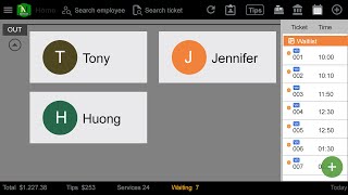 Nail Salon POS HOW TO USE HOME screenshot 5