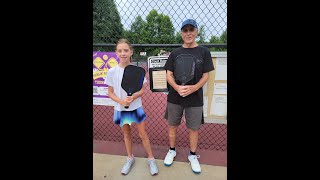 Up and Coming Pickleball Player with her new Six Zero Sapphire