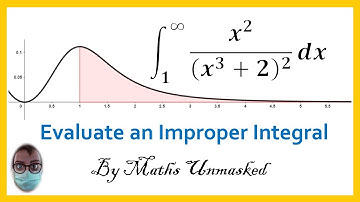 How to evaluate an improper integral.