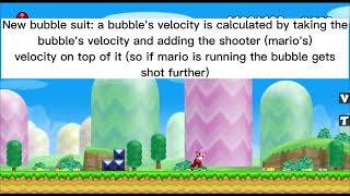 NSMBW Bubble Flower powerup improvements showcase | check description