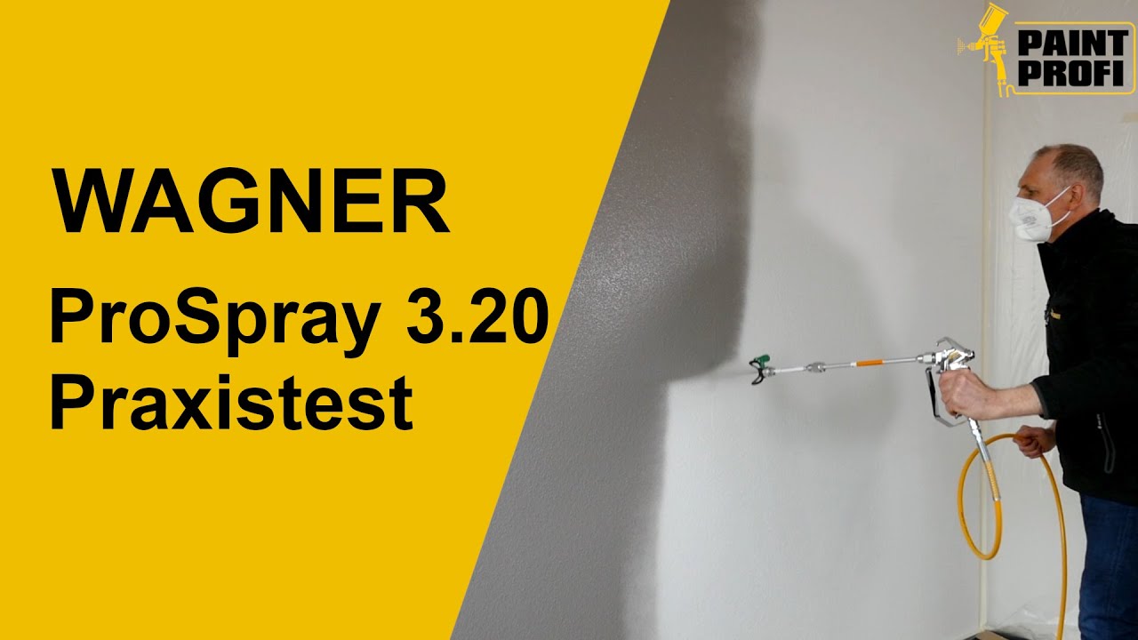 WAGNER ProSpray 3.20 Praxistest |  Airless Farbsprühgerät | Paint-Profi
