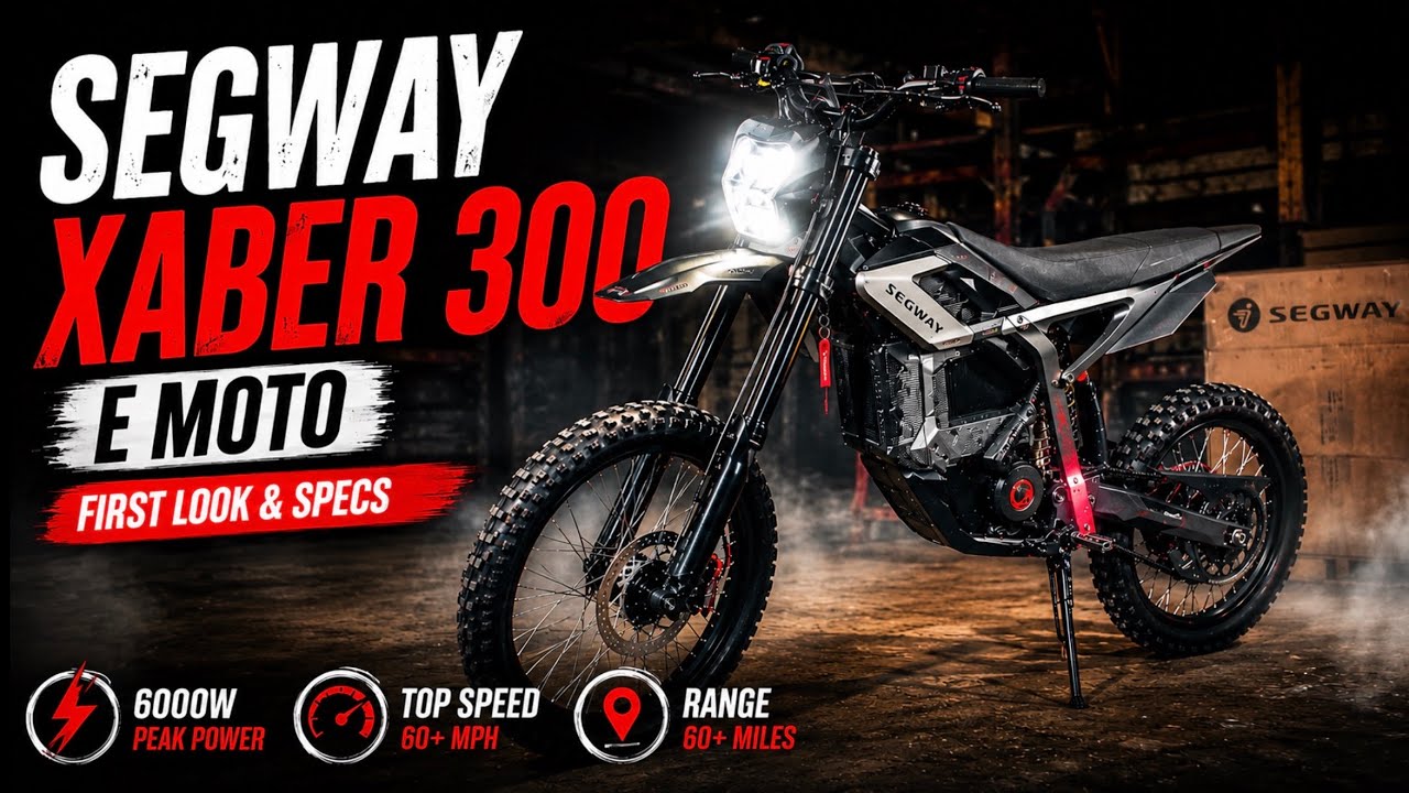 Segway Xaber 300 first look and specs overview