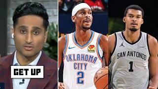 Get Up Sga Ended Mvp Conversation, But Wemby Feared As Anyone In Nba - Shams On Thunder, Spurs Win