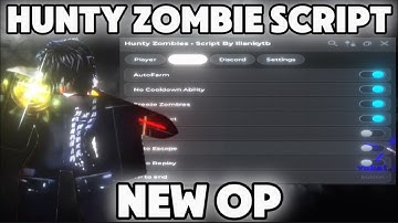 Hunty Zombie Script – Auto Farm, God Mode, Killaura, Keyless