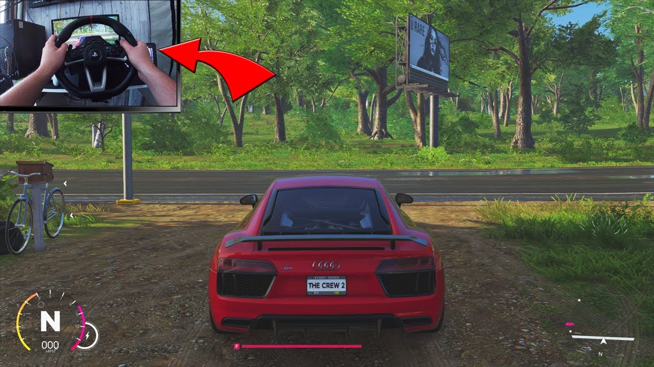 Audi R8 V10 Plus - The Crew 2 | RWA gameplay - YouTube