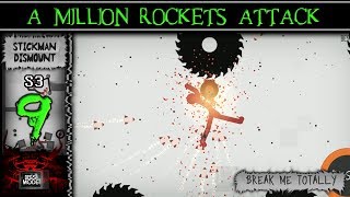 "A Million Rockets Attack" ► [S3 Ep09] Stickman Dismount - Break Me Totally on Android screenshot 2