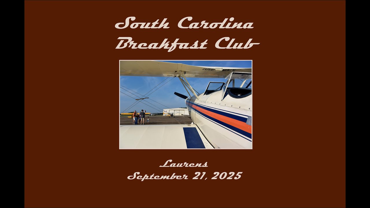 South Carolina Breakfast Club - Laurens - September 21, 2025