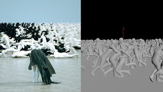 Houdini Crowd Simulation Collision | FREE PROJECT Wealth