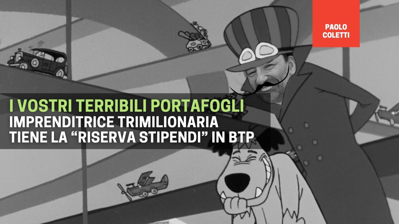 LIVE OGGI 16:30 circa I vostri terribili portafogli