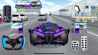 New purple LUXURY 🚗 🅿️parking- 3dDriving Class android game play || Car Game #gameplay #cargames  screenshot 5