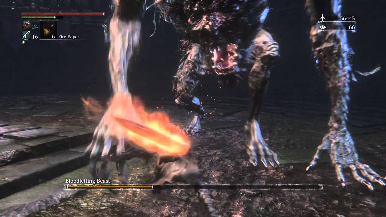Bloodborne Chalice Bloodletting Beast YouTube