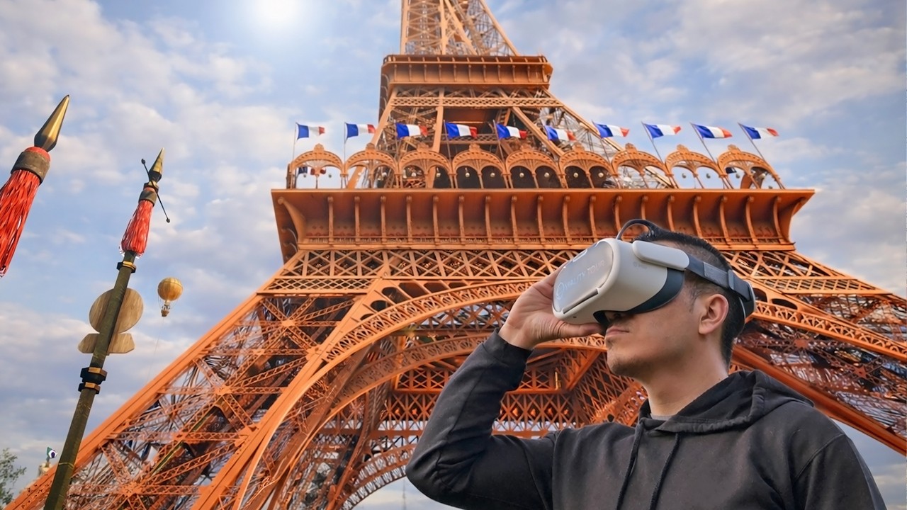 エッフェル塔の栄光と物語を、唯一無二のVR体験で体感する