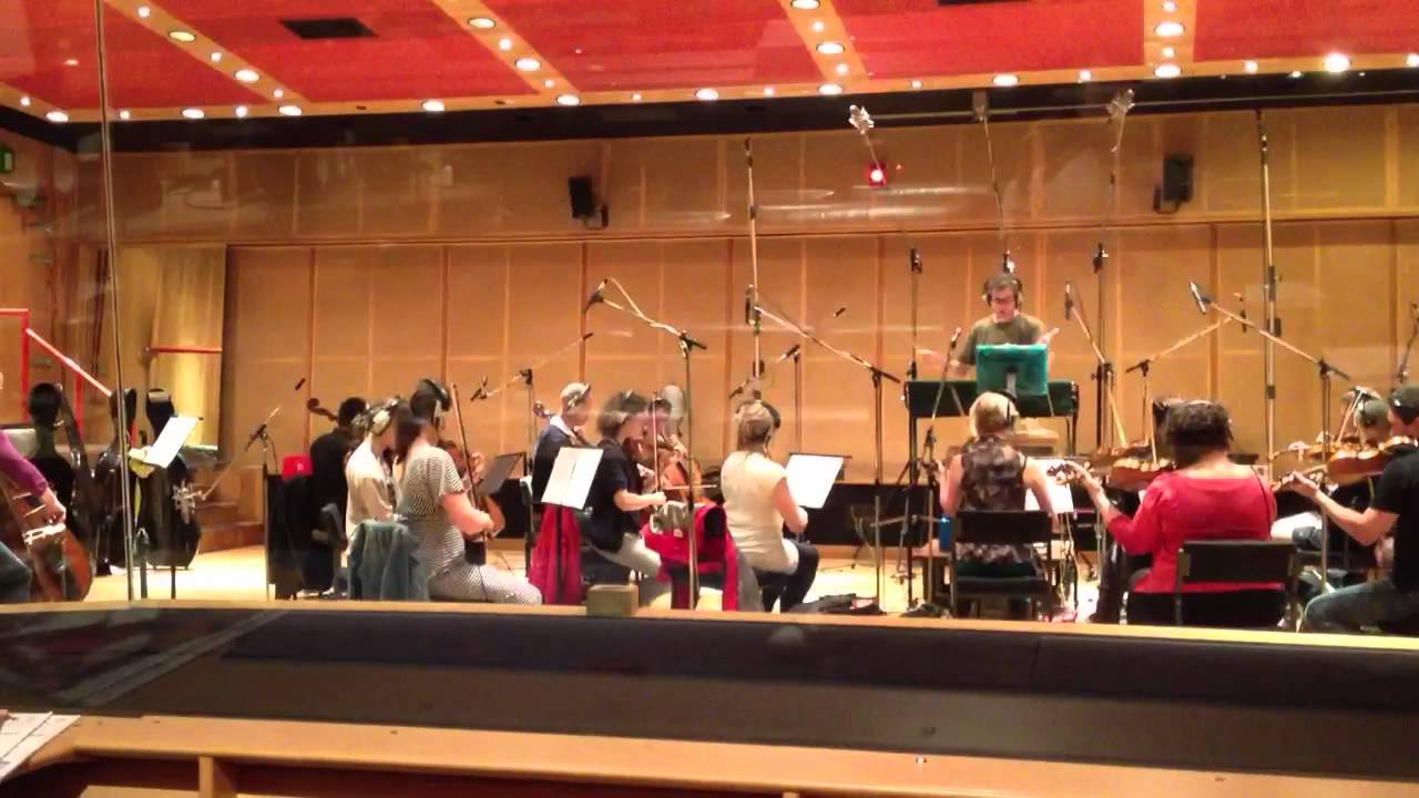 Benjamin Till: Libera Me string recording session