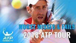 Worst Misses & Fails: 2018 ATP Tour