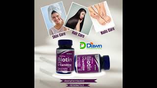 Benefits of Biotin with L-Carnitine  #skincare #natural #supplements