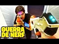 GUERRA DE NERF LASER NA GRINGA! 🇨🇦