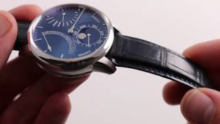 Maurice LaCroix Masterpiece Lune Retrograde Luxury Watch Review