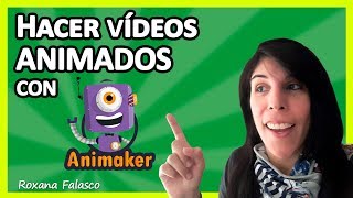 Cómo hacer VÍDEOS Animados con ANIMAKER