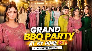 GRAND BBQ PARTY AT MY HOME 🍖🔥 | ALL CELEBRITIES INVITED 😱✨ |  EID MUBARAK ✨🔥| PART 2