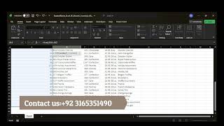 Excel_2E_Dessert_Inventory | Excel 2E Dessert Inventory | Dessert_Inventory | Dessert Inventory