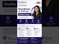 Foundever Hiring Quality Analyst 🚨 #shorts #jobopportunities #hiring #job #qualityanalyst #jobsearch