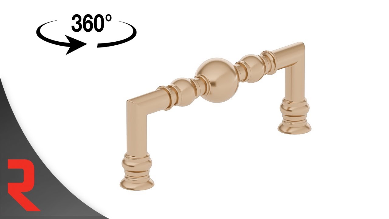 Traditional Metal Pull - 8789 - Richelieu Hardware