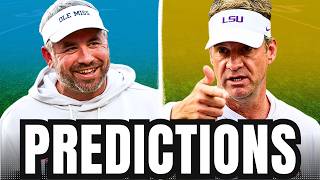 Ole Miss vs. LSU PREDICTIONS | 2026 SEC Football Predictions Week 3