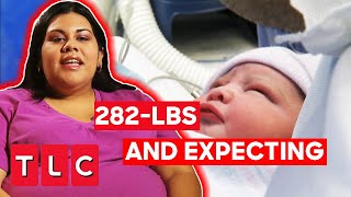 282-lb Woman Gives Birth To A Beautiful Baby Boy | Obese And Expecting