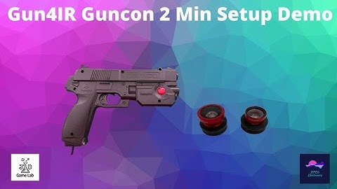 Gun4IR Guncon 2 min Setup Demo, Ultimate Accuracy Light Gun