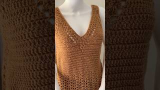 Easy crochet top, Different sizes adult crochet top. Crochet crop top #crochet #craftandcrochet